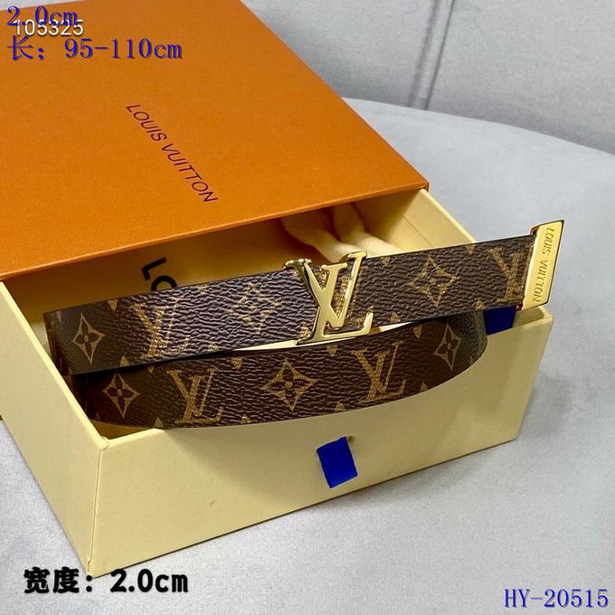 Louis Vuitton 20mm Belt ID:20220807-183